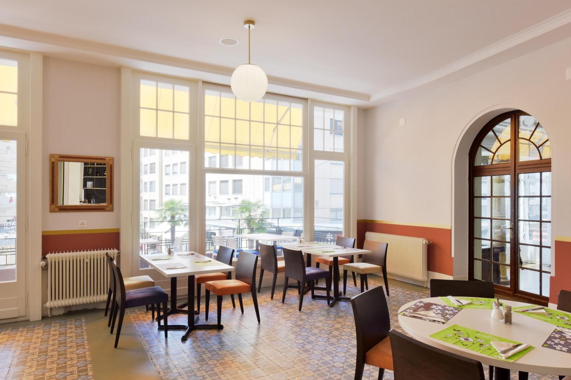 J5 Hotels Helvetie & La Brasserie Монтре Екстер'єр фото