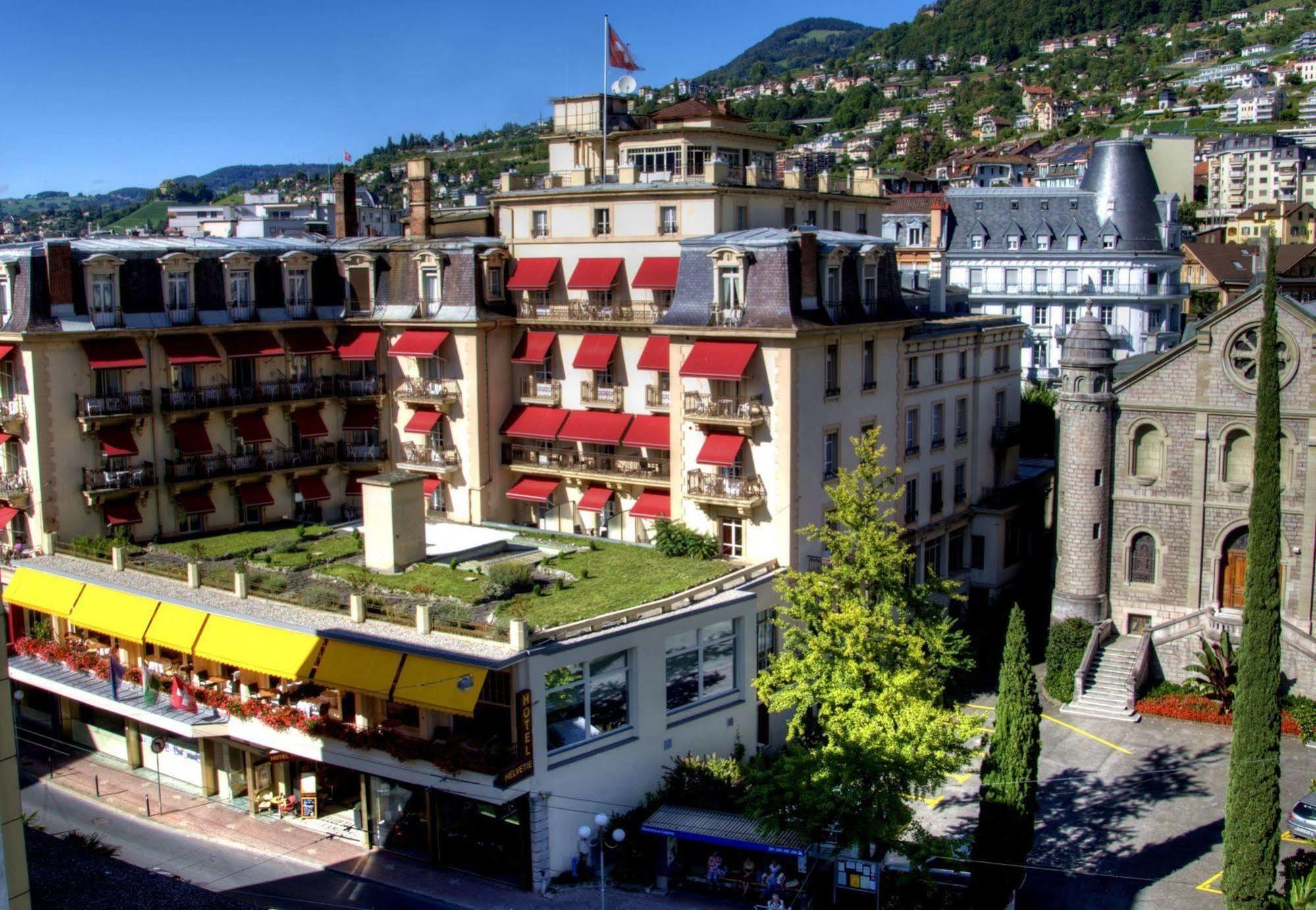 J5 Hotels Helvetie & La Brasserie Монтре Екстер'єр фото
